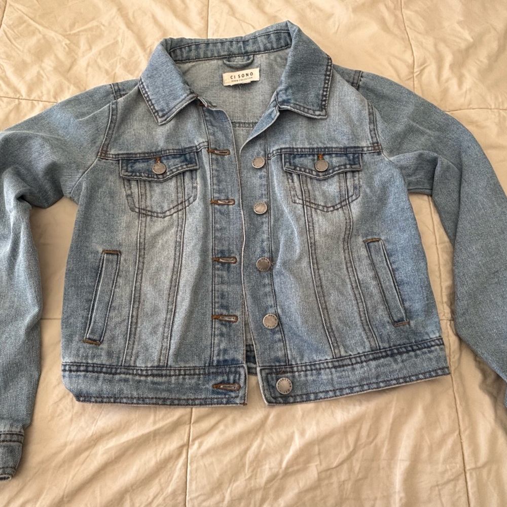 Ci Sono Light Blue Denim Jacket